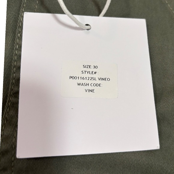 Pistola Olive Green‎ Cotton Blend Utility Pants Women's Size 30 NWT - Picture 6 of 10